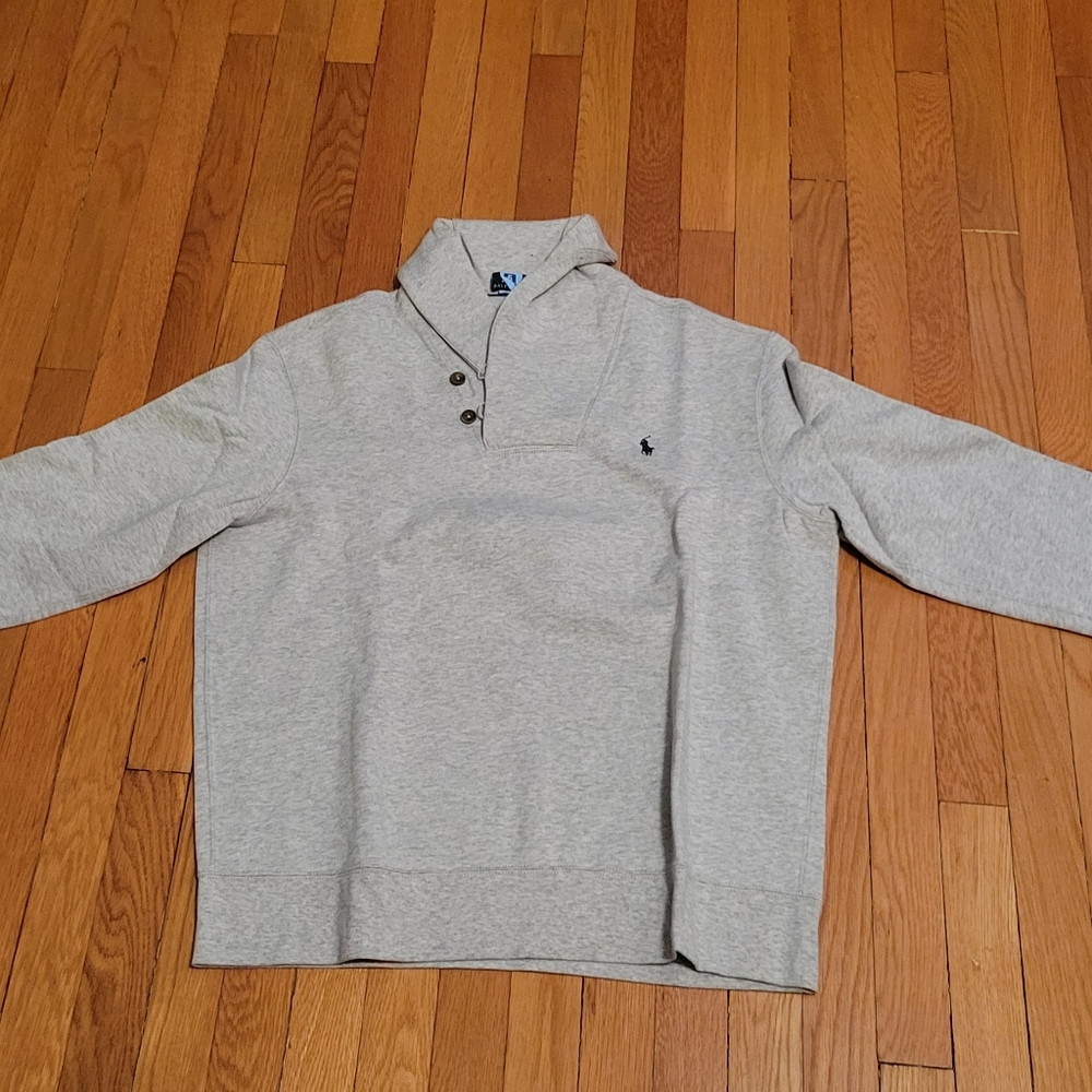 Ralph Lauren Pull over sweater grey
